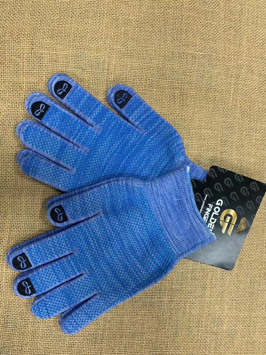 有色滌綸點(diǎn)膠手套 10G-hand-love-008